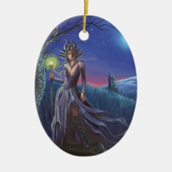 Maleficent Ornament Sleeping Beauty Ornament by Deanna_Davoli at Zazzle