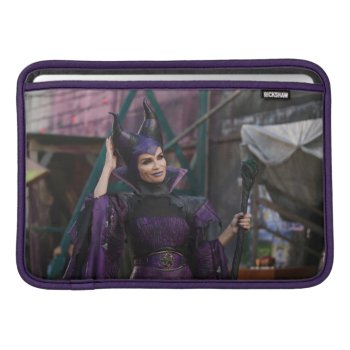 Maleficent Photo 1 2 Macbook Sleeve by descendants at Zazzle