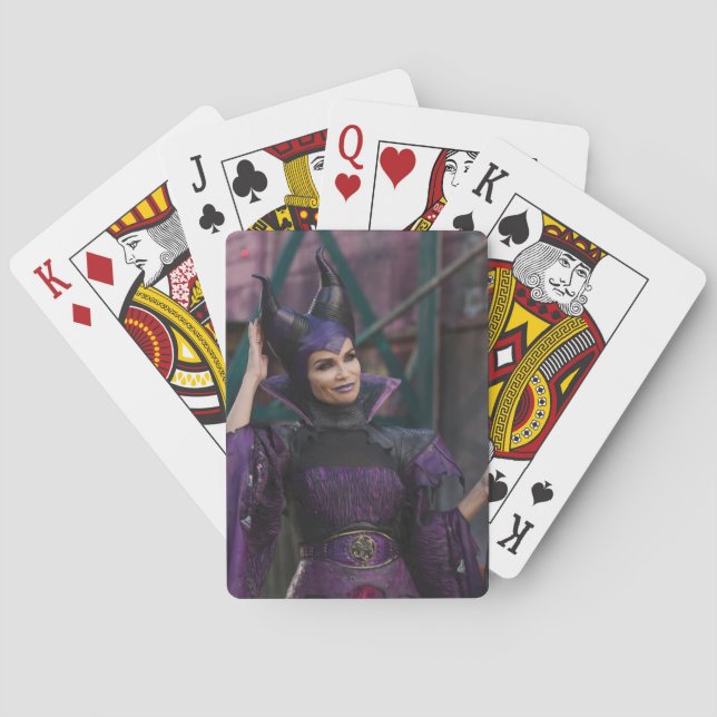 Maleficent Photo 1 2 Playing Cards (Back)