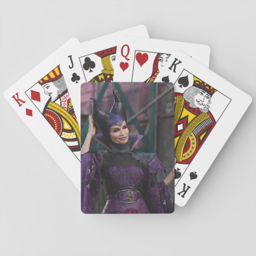 Maleficent Photo 1 2 Poker Cards