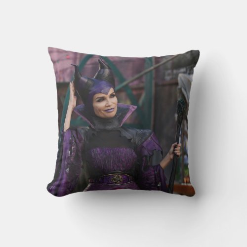 Maleficent Photo 1 2 Throw Pillow