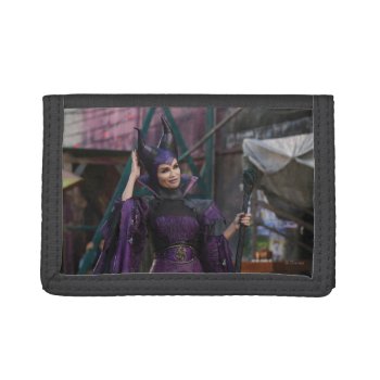 Maleficent Photo 1 2 Tri-fold Wallet by descendants at Zazzle