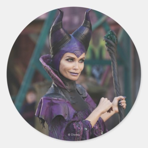 Maleficent Photo 1 Classic Round Sticker