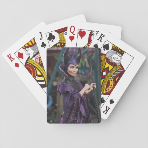 Maleficent Photo 1 Poker Cards