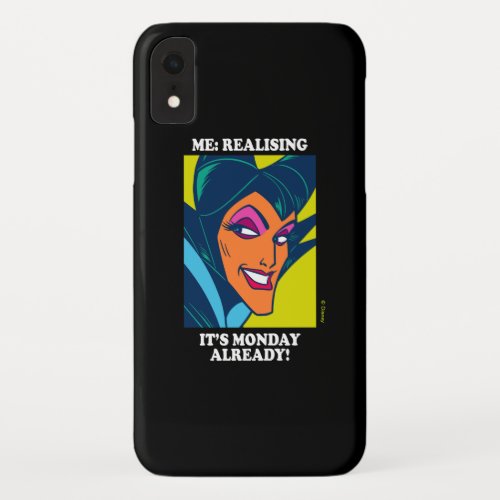 Maleficent  Realising Its Monday Already iPhone XR Case