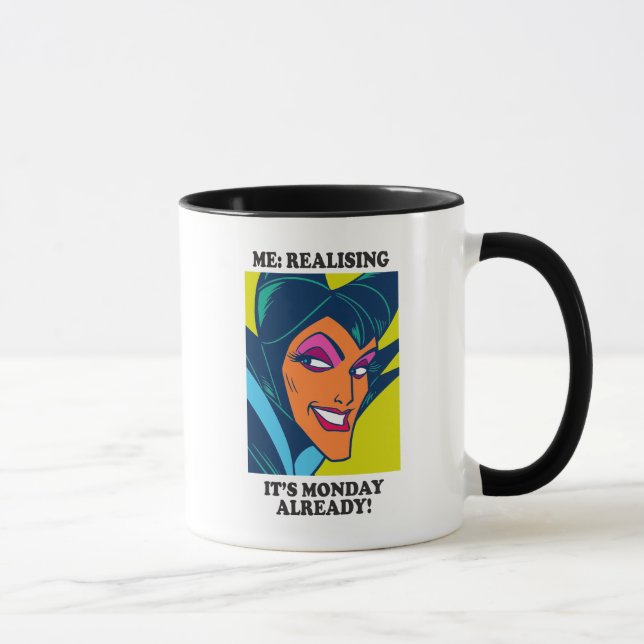 Maleficent | Realising It's Monday Already Mug (Right)