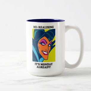 Maleficent   Realising It's Monday Already Two-Tone Coffee Mug
