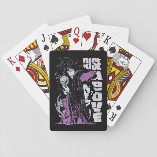 Maleficent  Rise Above Playing Cards