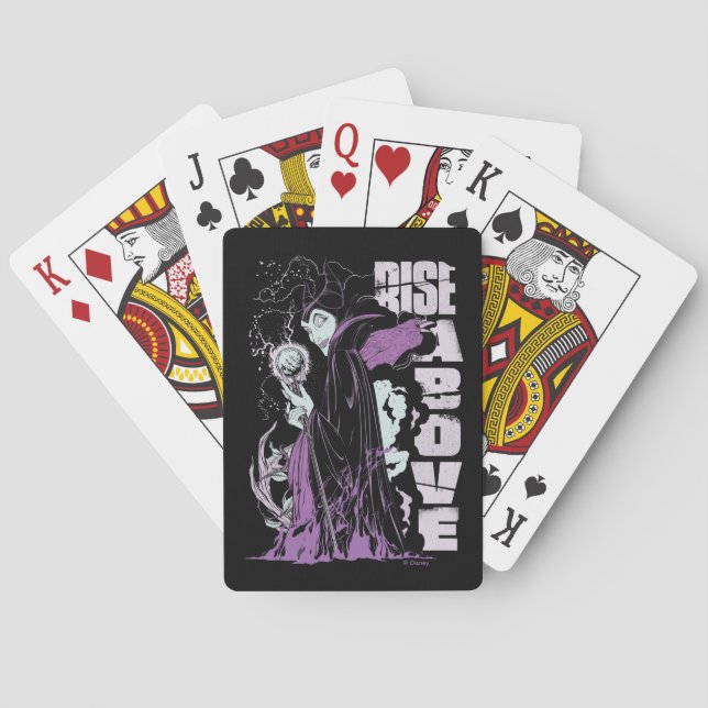 Maleficent | Rise Above Playing Cards (Back)