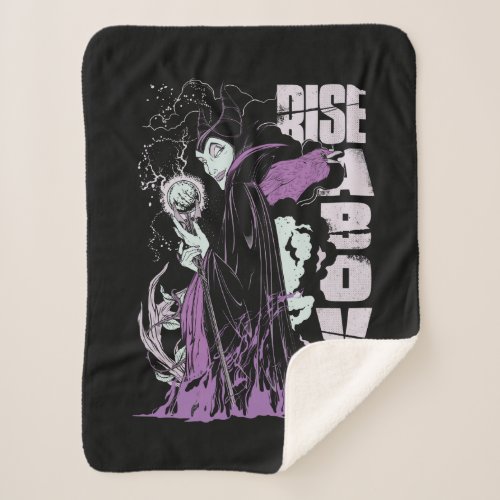 Maleficent  Rise Above Sherpa Blanket