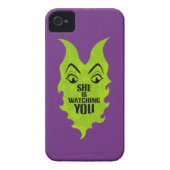 Maleficent - She is Watching You Case-Mate iPhone Case (Back)