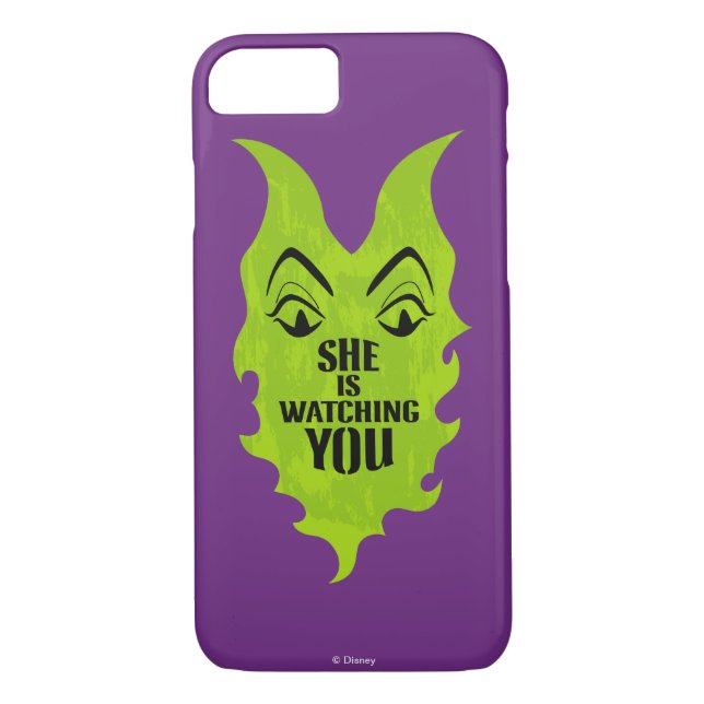 Maleficent - She is Watching You Case-Mate iPhone Case (Back)