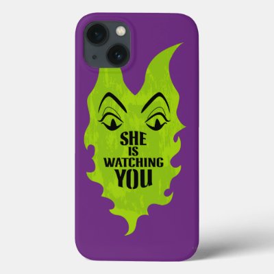 Maleficent - She is Watching You iPhone 13 Case