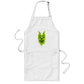 Maleficent - She Is Watching You Long Apron by descendants at Zazzle