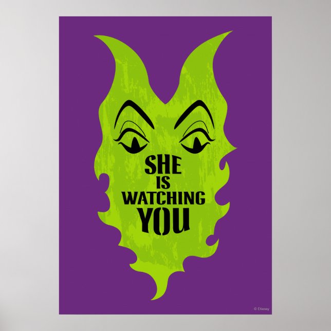 Maleficent - She is Watching You Poster (Front)