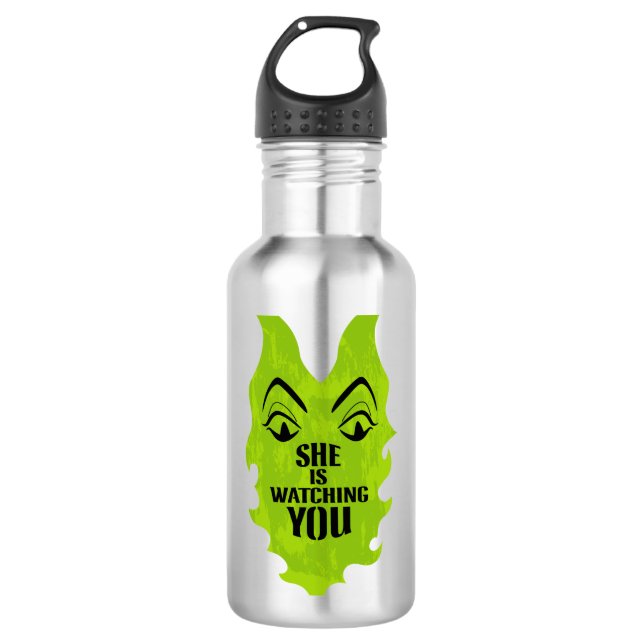 Maleficent - She is Watching You Water Bottle (Front)