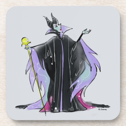 Maleficent  Strikes a Pose Beverage Coaster