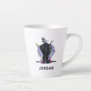 Maleficent Strikes a Pose Latte Mug