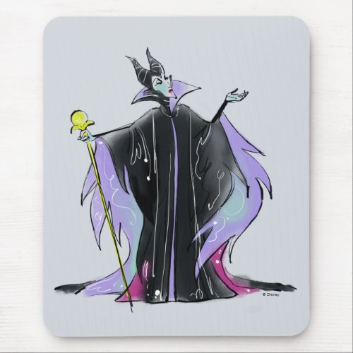 Maleficent  Strikes a Pose Mouse Pad