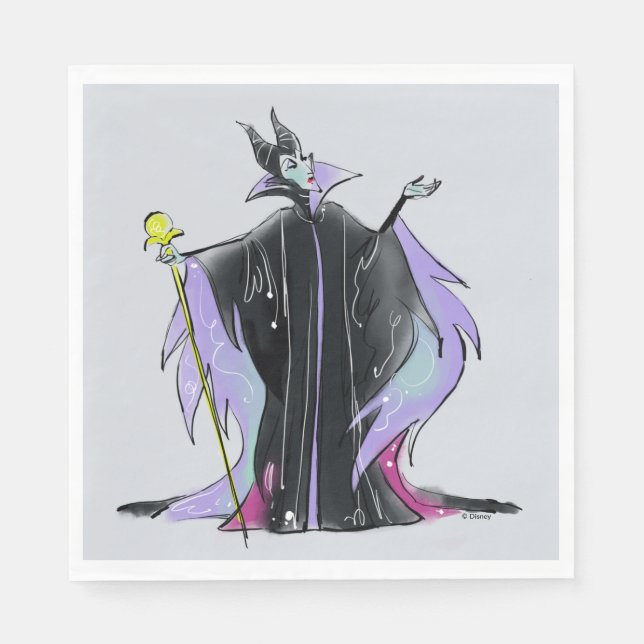Maleficent | Strikes a Pose Napkins (Front)