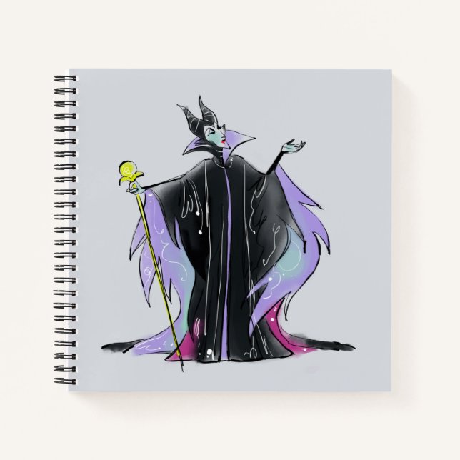 Maleficent | Strikes a Pose Notebook (Front)