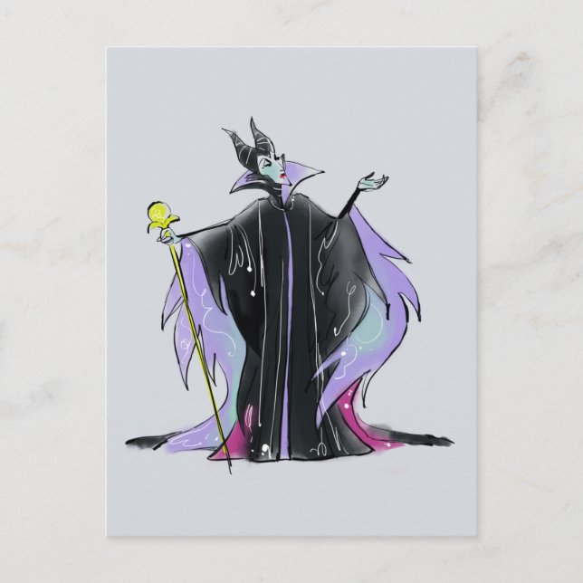 Maleficent | Strikes a Pose Postcard (Front)