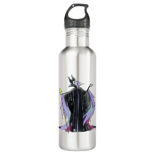 Maleficent Strikes a Pose Stainless Steel Water Bottle