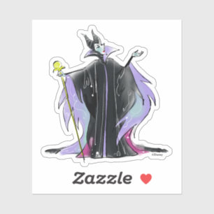 Maleficent Strikes a Pose Sticker