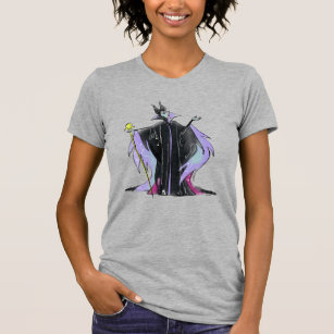 Disney Girls The Descendants Maleficent She Is Watching T-Shirt 