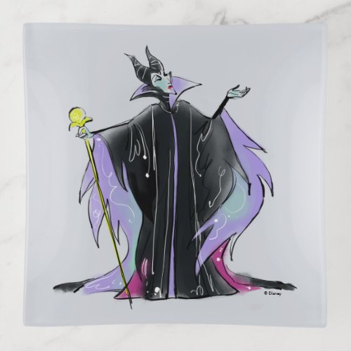 Maleficent  Strikes a Pose Trinket Tray