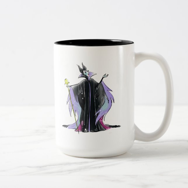 Maleficent | Strikes a Pose Two-Tone Coffee Mug (Right)