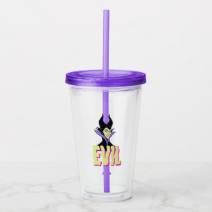 Maleficent The Evil One Acrylic Tumbler