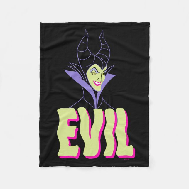 Maleficent | The Evil One Fleece Blanket (Front)