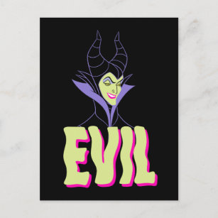 Maleficent   The Evil One Postcard
