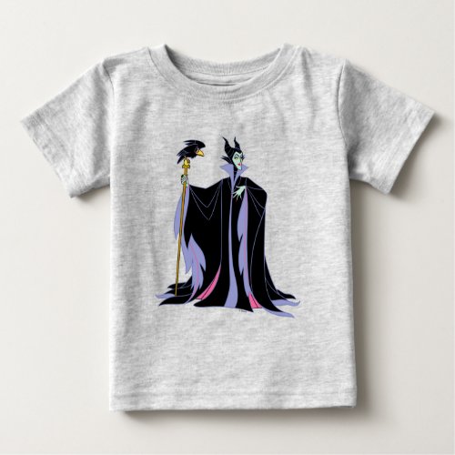 Maleficent  With Diablo Baby T_Shirt