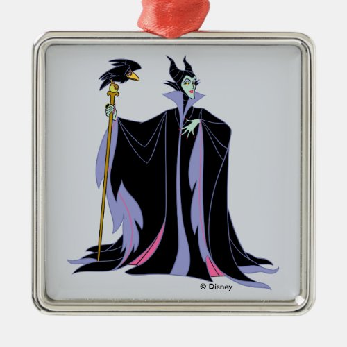 Maleficent  With Diablo Metal Ornament