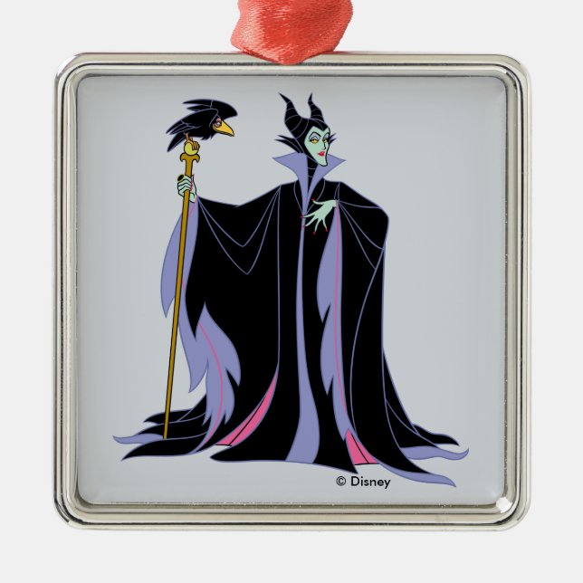 Maleficent | With Diablo Metal Ornament (Front)