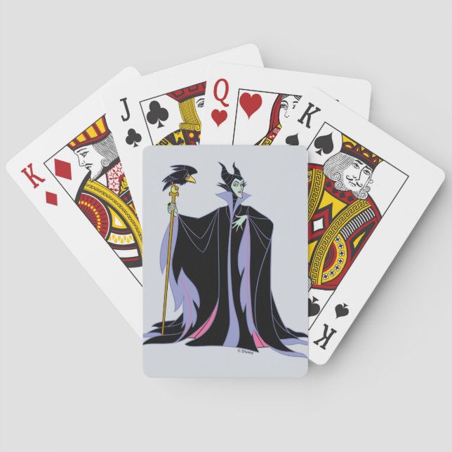 Maleficent | With Diablo Playing Cards (Back)