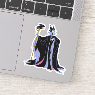 Maleficent With Diablo Sticker