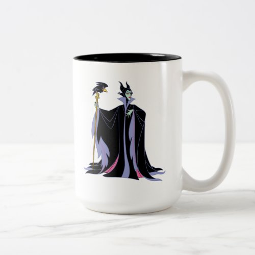 Maleficent  With Diablo Two_Tone Coffee Mug