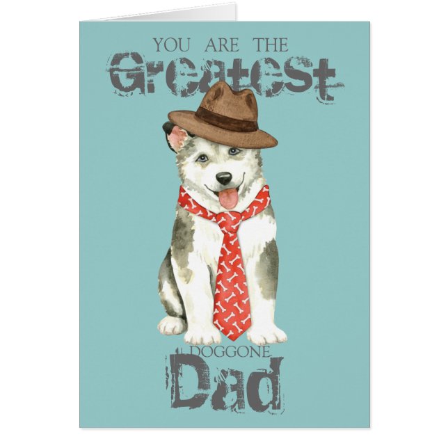 Malemute Dad card (Front)