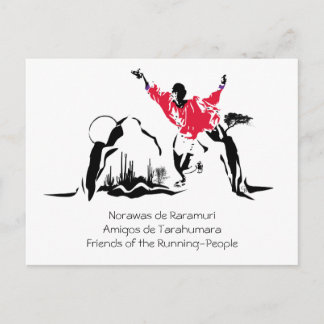 malerunner, Norawas de RaramuriAmigos de Tarahu... Postcard