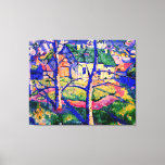 Malevich - Apple Trees in Blossom, Canvas Print