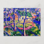 Malevich - Apple Trees in Blossom Postcard