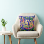 Malevich - Apple Trees in Blossom Throw Pillow