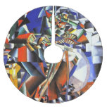 Malevich Kazimir The Knifegrinder Brushed Polyester Tree Skirt