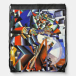 Malevich Kazimir The Knifegrinder Drawstring Bag