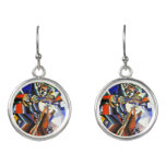 Malevich Kazimir The Knifegrinder Earrings