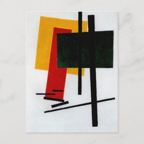 Malevich _ Suprematism 1915 Postcard