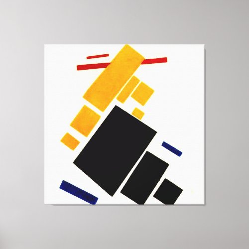 Malevich _ Suprematism Composition Aeroplane Canvas Print